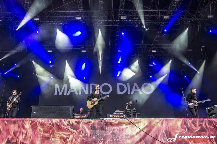 Mando Diao (live beim Deichbrand Festival 2015)